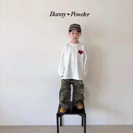 bunnypowder/14. powder T-shirt 2XL-4XL