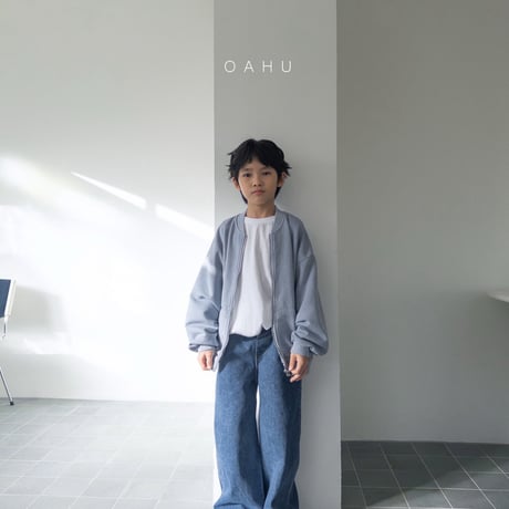 oahu/12. wide denim pants S-XL