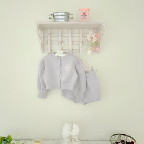 ueo/58. poppop cardigan set JS-JM
