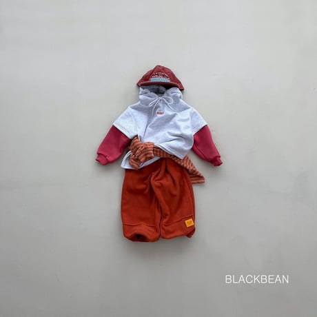 blackbean/31. soft hood T-shirt S-XL