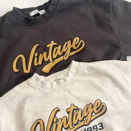 fromi/31. vintage man-to-man S-XL