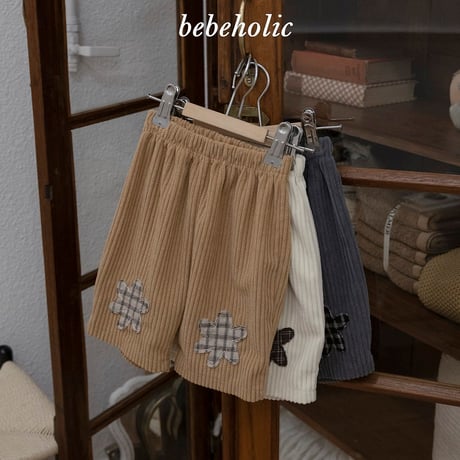 bebeholic/5. patch pants S(3-6M)-XL(18-24M)