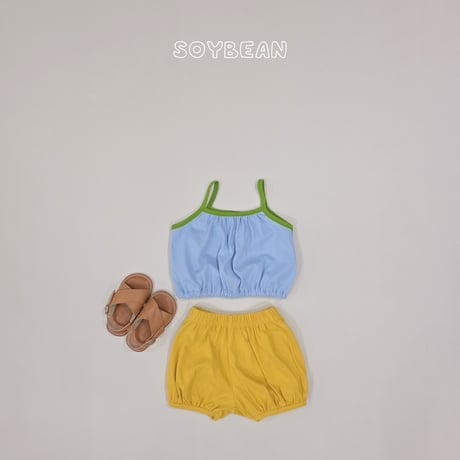 soybean/6. plan ) summer pumpkin updown set XS-XL