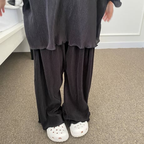 mikki/14. plitch straight pants S-XL
