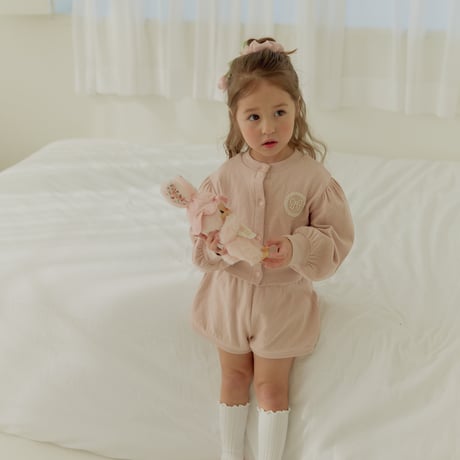ueo/58. poppop cardigan set JS-JM