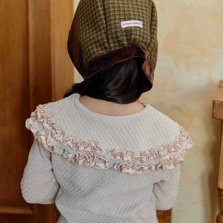 urbanrabbit/2. Classic Check Bonnet FREE