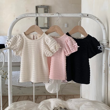 bebeholic/42. rory ribbon T-shirt S(3-6M)-L(12-18M)
