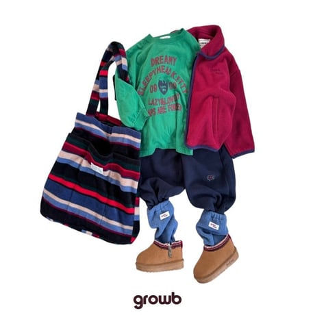 growb/25. soboro pants XS-XL