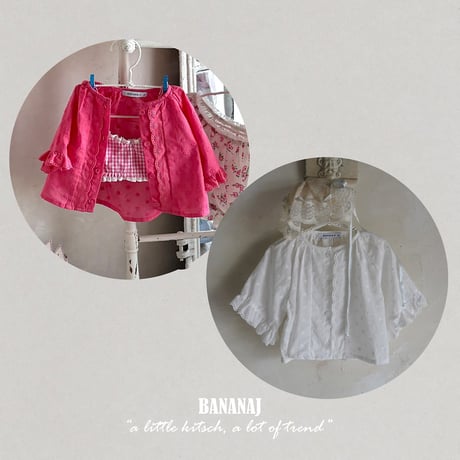 bananaj/9. carry blouse XS-JS