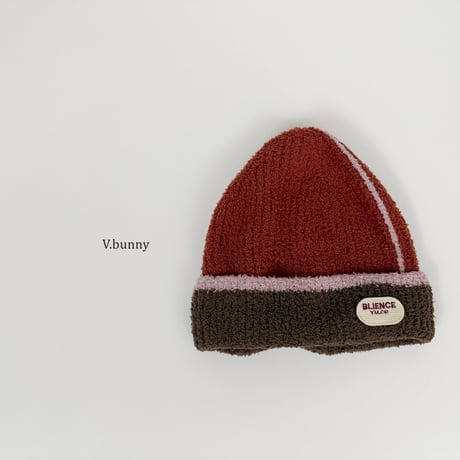 vbunny/44. terry line beanie FREE(48CM-53CM)