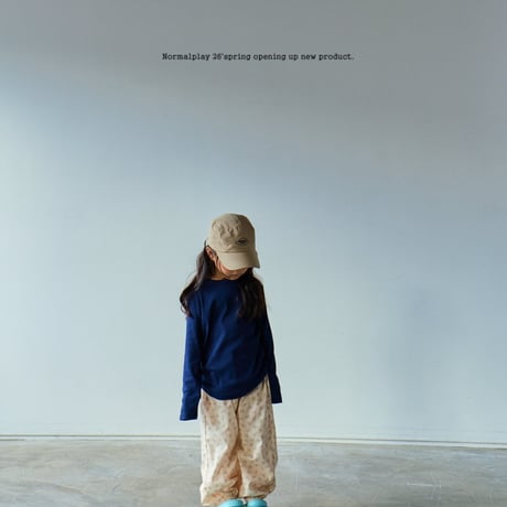 normalplay/56. a day flower pants JS-JM