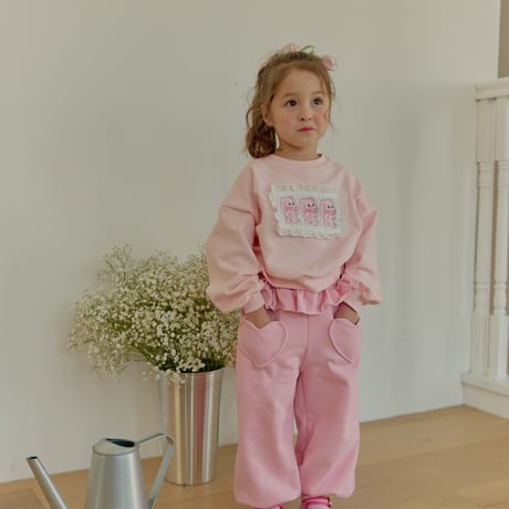 ueo/29. heart fril jogger S-XL