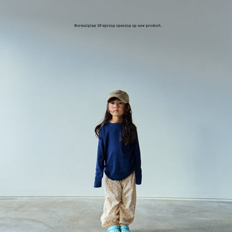 normalplay/56. a day flower pants JS-JM