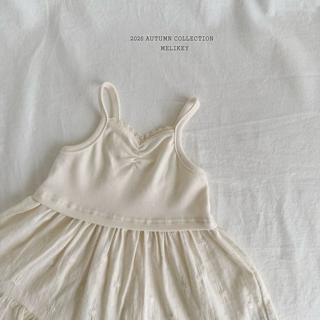 melikey/47. vallet fril sleeveless one-piece XS-XL