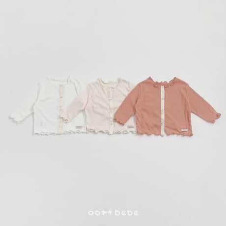 oottbebe/3. vanilla golgi cardigan XS(1-2Y)-XL(6-7Y)