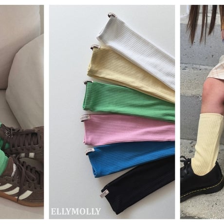 ellymolly/27. color golgi socks FREE