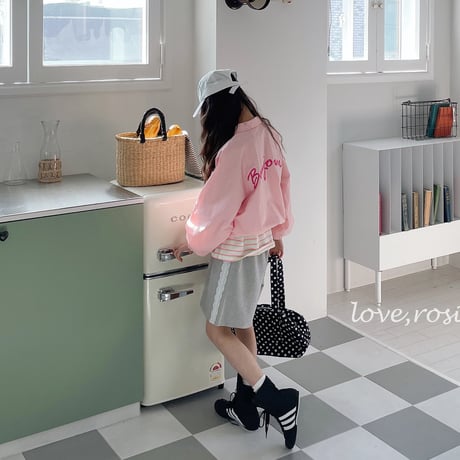 loverosie/38. lace tape bermuda pants L-XL
