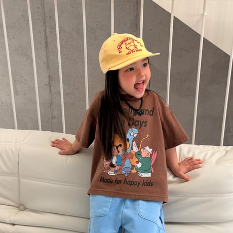 ellymolly/126. happy crew box T-shirt 13-19