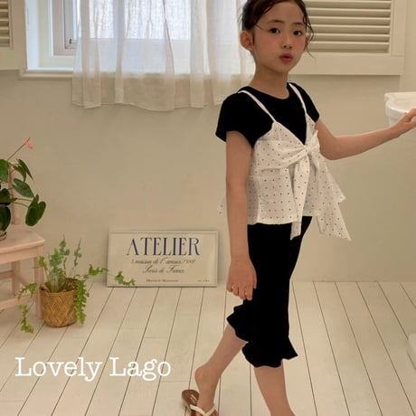 lago/23. span tulip pants S-JS