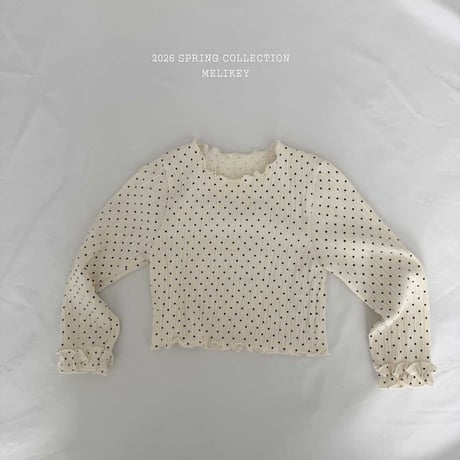 melikey/23. rucy fril T-shirt XS-XL