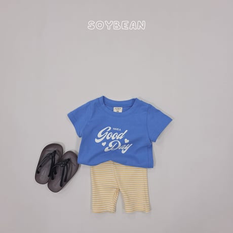 soybean/93. plan ) good day semmi crop half t T-shirt JS-JM