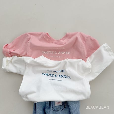 blackbean/42. french T-shirt S-XL