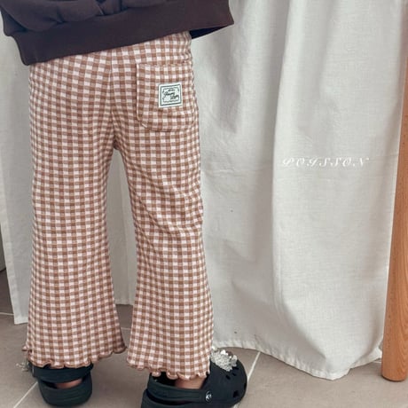 poisson/46. rody check pants S-XL
