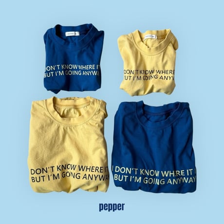 pepper/11. going half t T-shirt ADULT