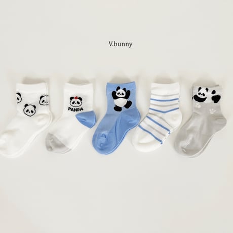 vbunny/3. apple socks set S(130-150)-L(180-210)