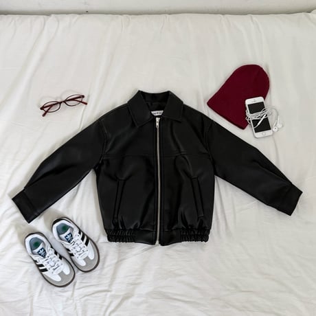 matilda/7. leather blouson 5-13