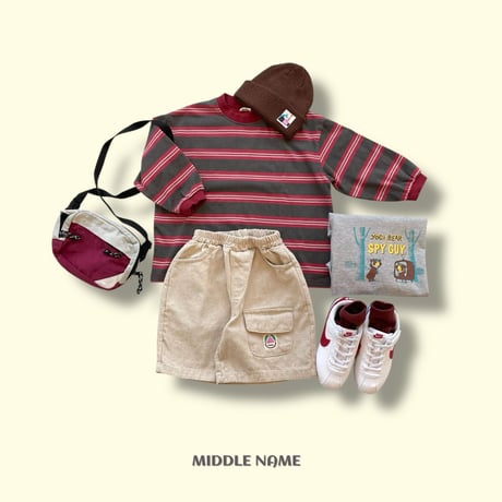 middlename/21. pig pocket bermuda pants JS-JM
