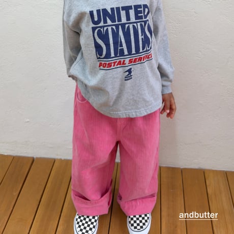 andbutter/26. Slub Cotton Pants JS-JM