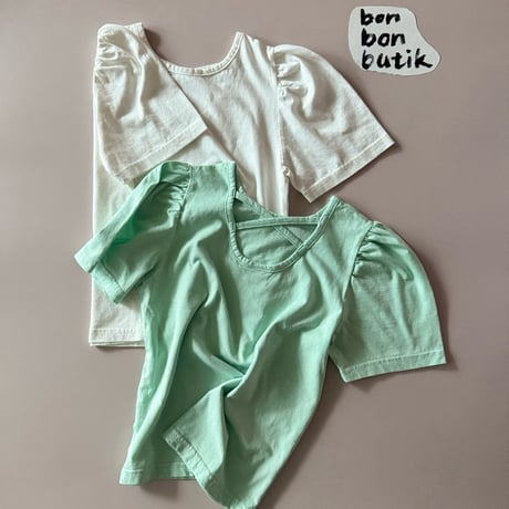 bonbonbutik/22. puff T-shirt JS-JM