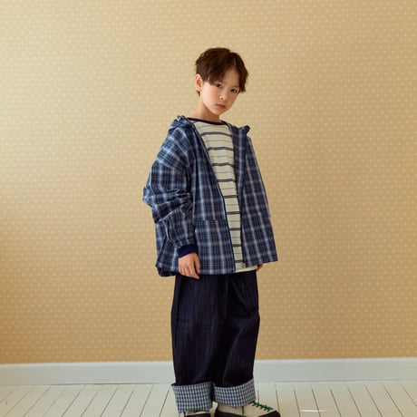 minimal/24. rollup check denim JS-JM