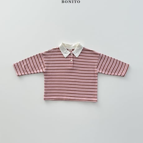 bonito/53. tommy st collar T-shirt 12M-XL