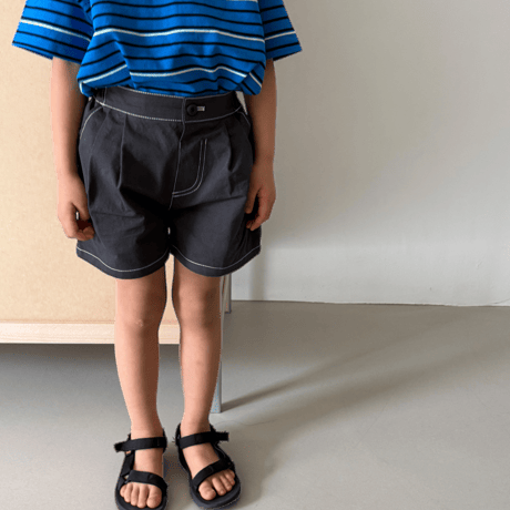 minimal/30. pin tuck stitch pants S-XL