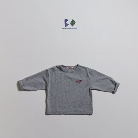 boneoune/26. bio embroidery single T-shirt JS-JL