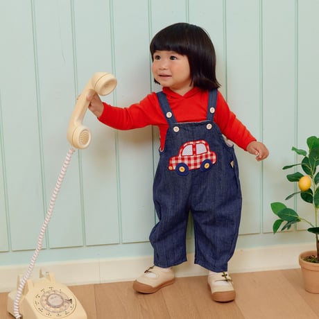 oottbebe/26. boong boong denim overalls XS(0-1Y)-XL(4-5Y)