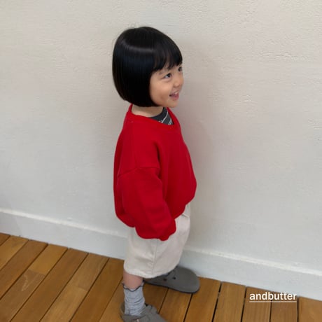 andbutter/22. Heart Pocket Corduroy Shorts JS-JM