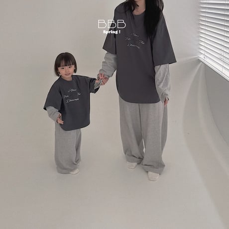 bellabambina/3. adult mari doubled T-shirt ADULT