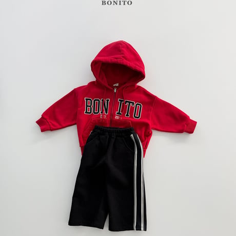 bonito/42. half half bonny hood zipup 12M-XL