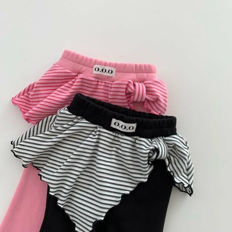 ooo/11. poto fril pants boots cut XS-XL