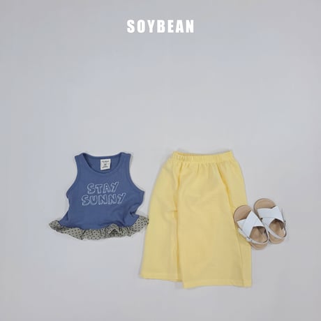 soybean/157. plan ) gently wide pants XS-XL