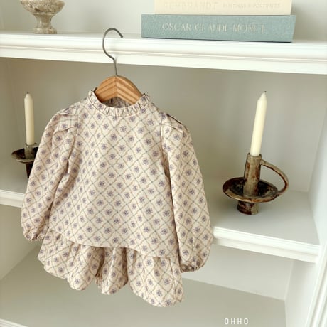 ohho/6. 26 floral skirt pants S-2XL