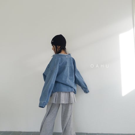 oahu/33. denim shirt S-XL