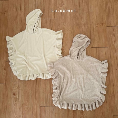 lacamel/32. frill terry hood S-L