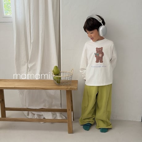 mamami/36. bear T-shirt XS-XL