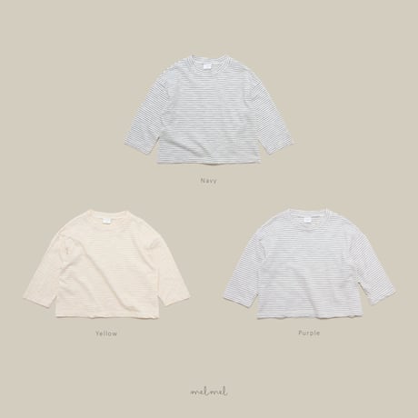 melmel/14. Stripe T-Shirt? XXS-XL