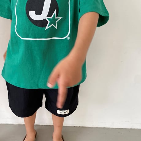 mikki/38. rectangle J star half t T-shirt S-XL