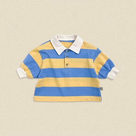 oottbebe/38. play rugby collar T-shirt XS(0-1Y)-XL(4-5Y)